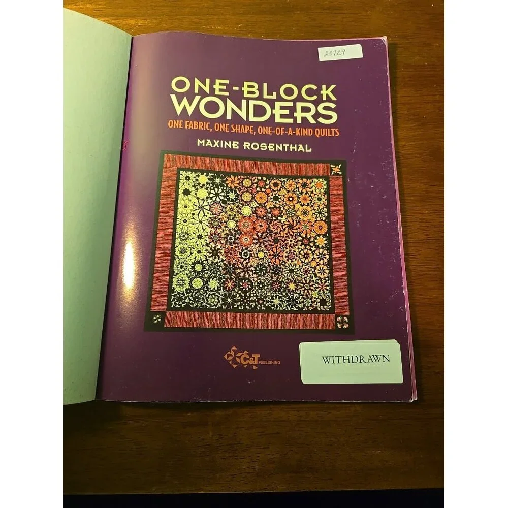 One-Block Wonders : One Fabric, One Shape, One-of-a-Kind Quilts by Joy Pelzmann - Picture 3 of 5